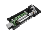 Automobile tail wing actuator